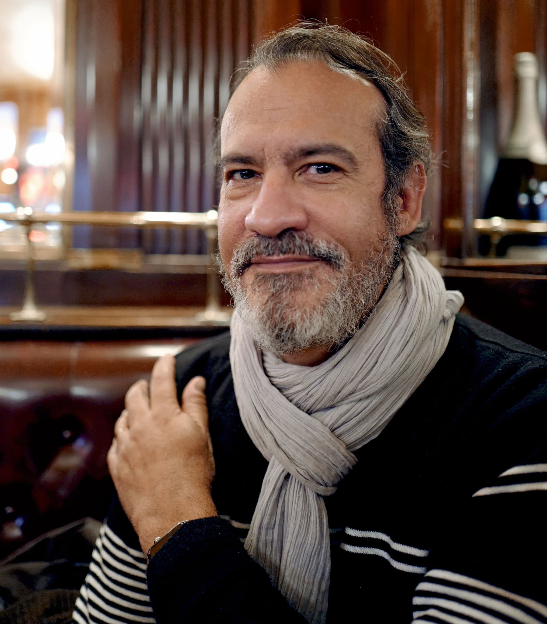 Portrait de Didier Sanz à Paris